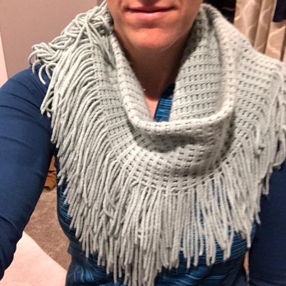 Blue Infinity Scarf - Picture 2 of 2
